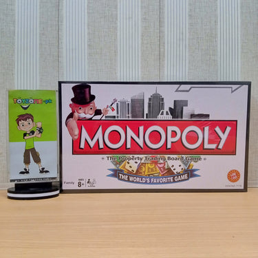monopoly board game black theme